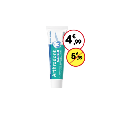 4,99€ Dentifrice Arthrodont Pierre Fabre Oral Care